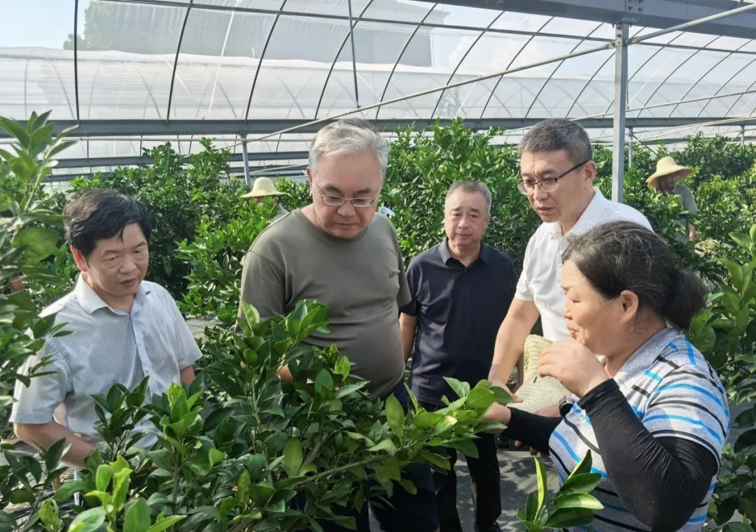 中央单位第六批援赣挂职干部赣州临时党支部第一党小组调研组深入我院调研